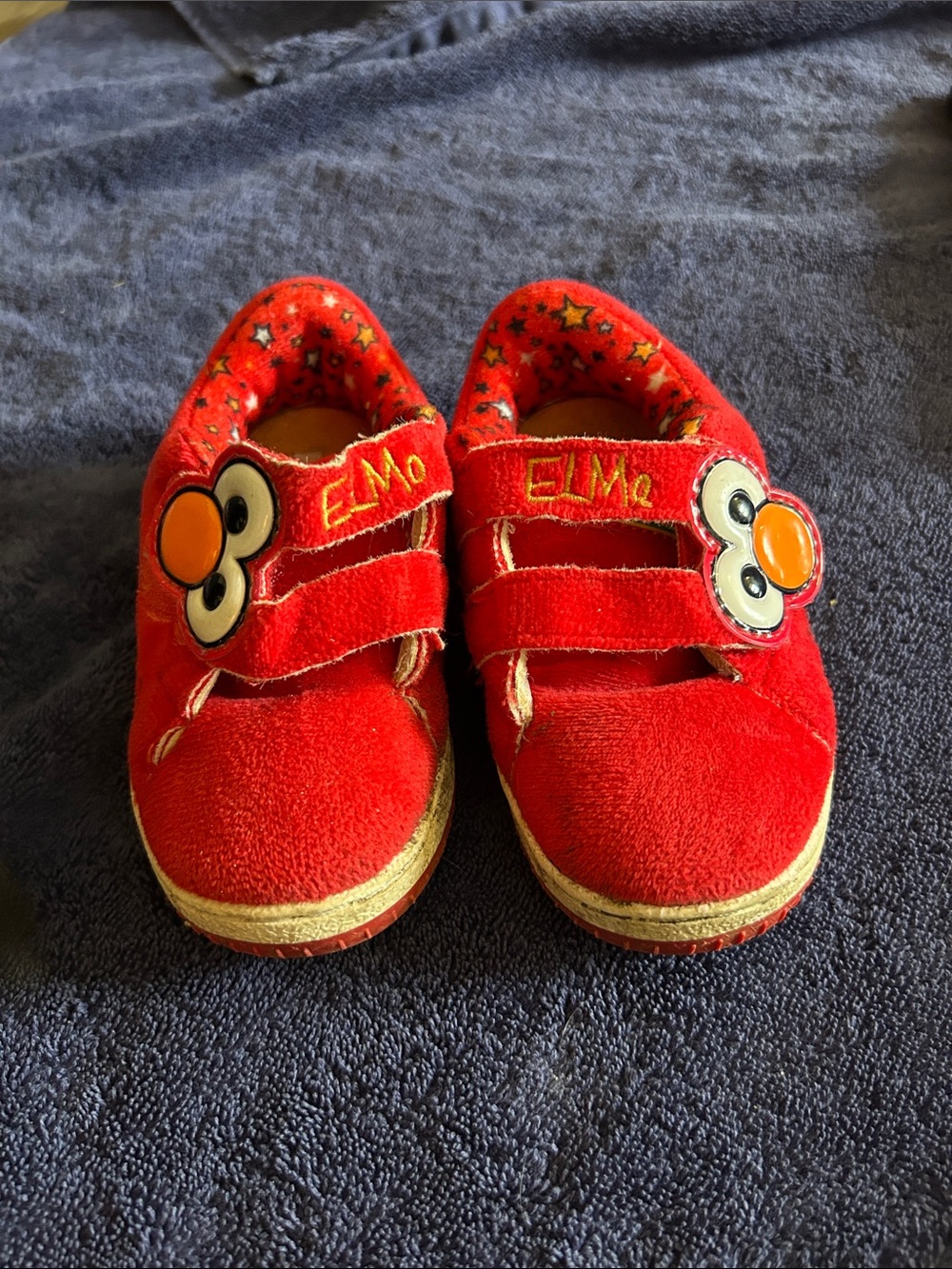 Elmo Kids' Velcro Sneakers